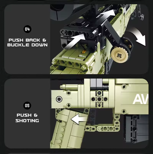 AWM BRICKGUNZ™ (1336pcs)