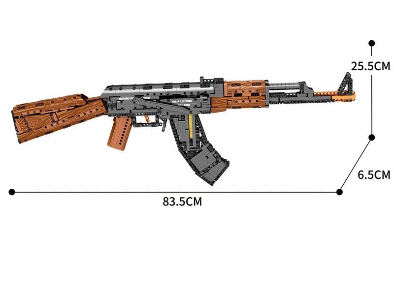 AK-47 BRICKGUNZ™ (1238pcs)