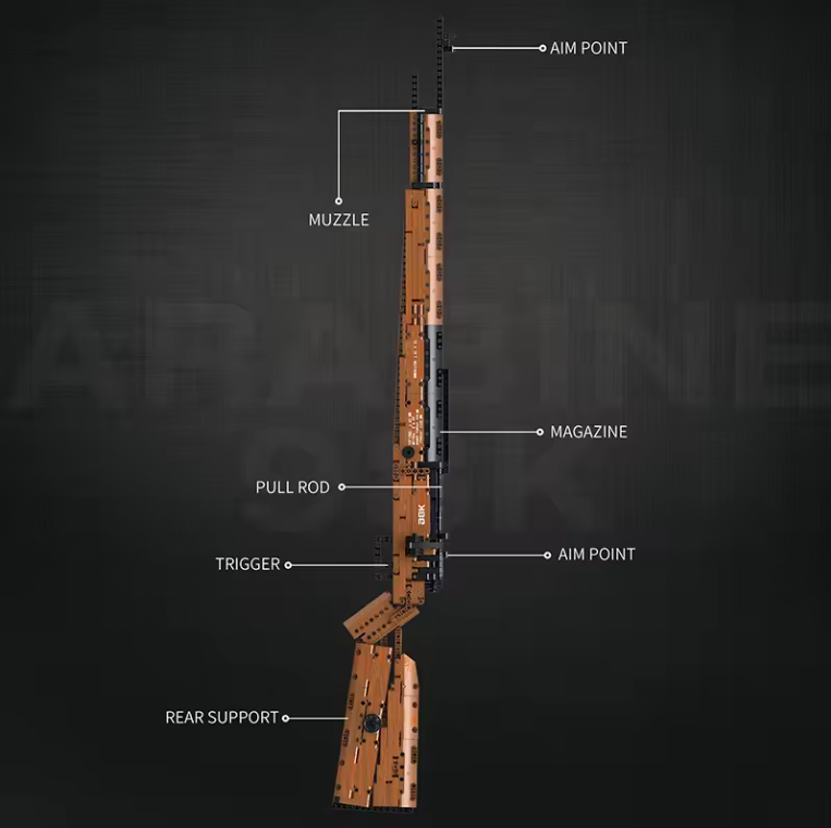 KAR 98 BRICKGUNZ™ (1028pcs)
