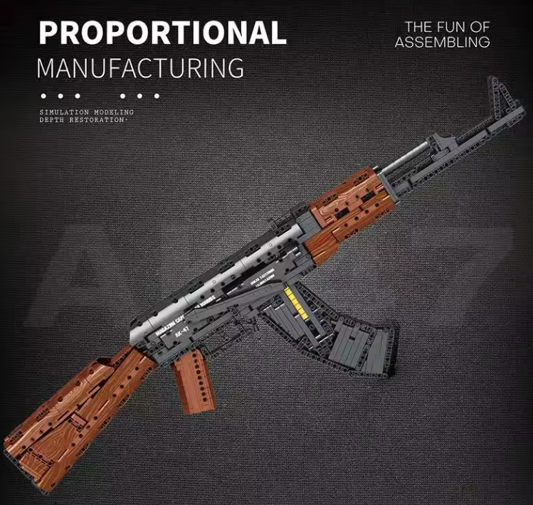 AK-47 BRICKGUNZ™ (1238pcs)